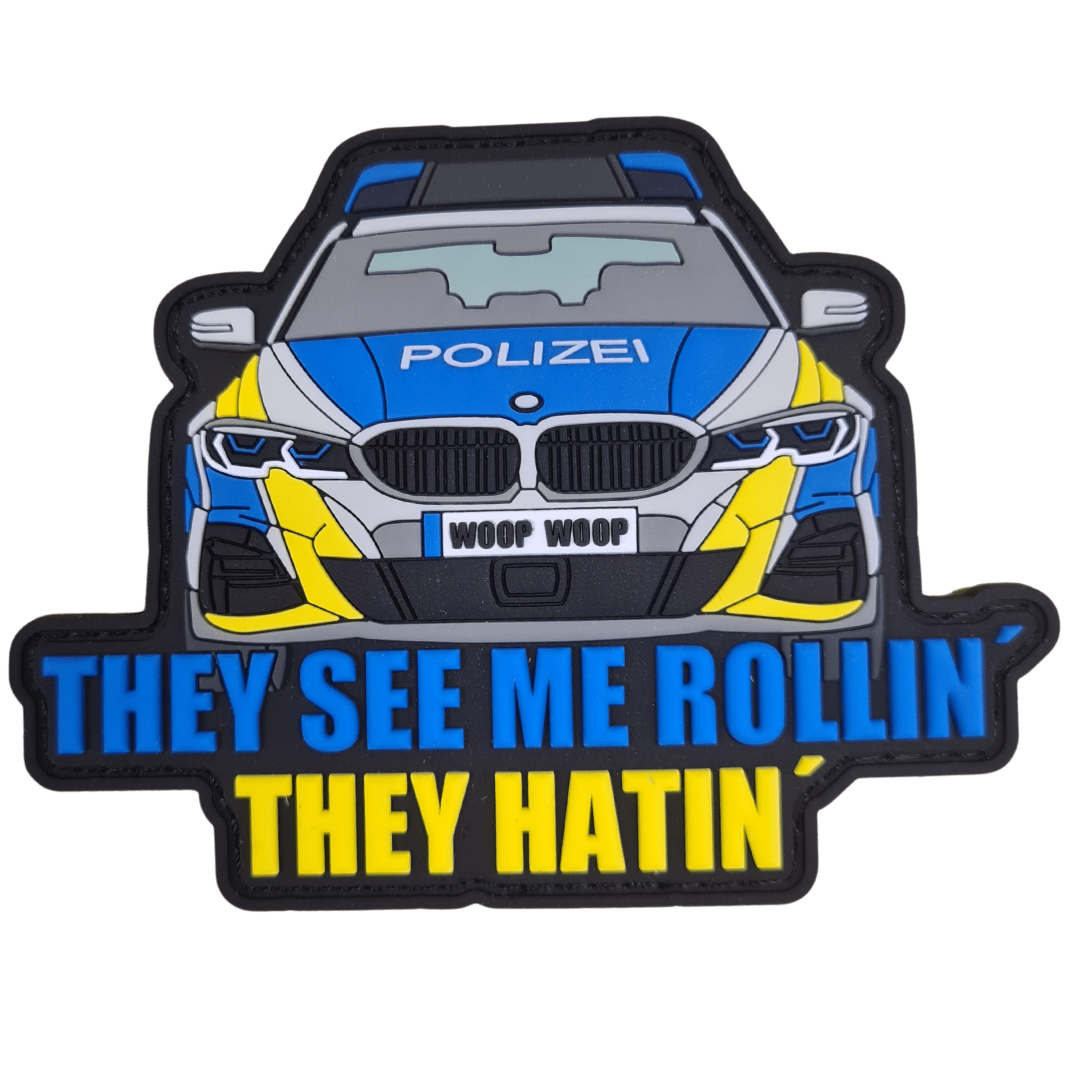 They See Me Rollin Rubber Patch