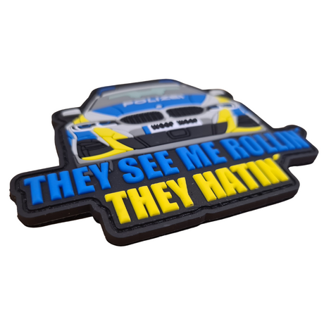 They See Me Rollin Rubber Patch