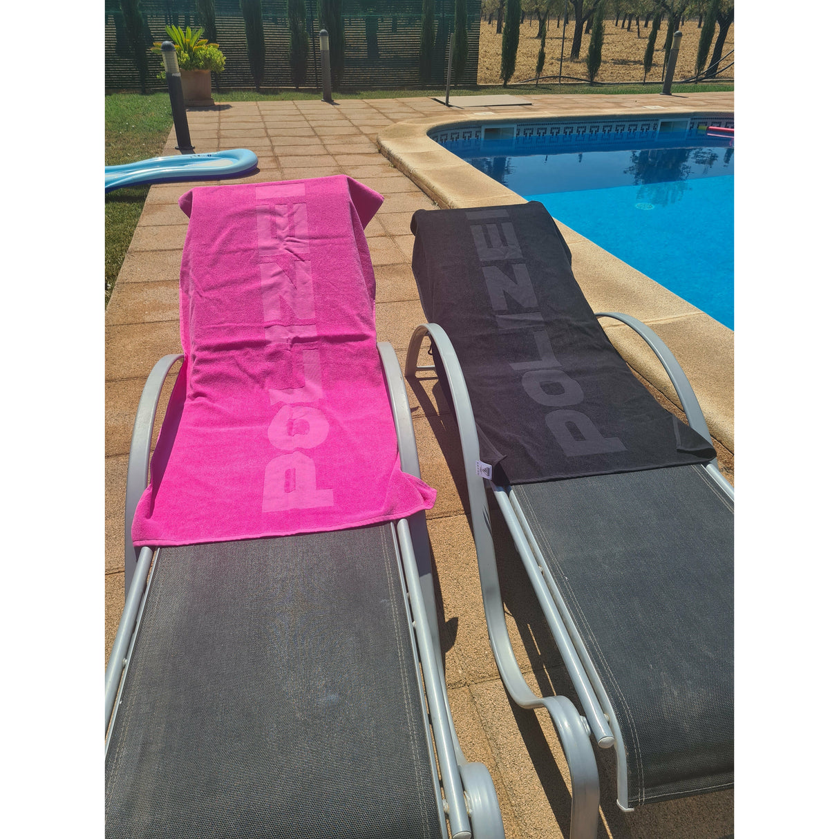 Polizei Duschhandtuch Black Ops Style