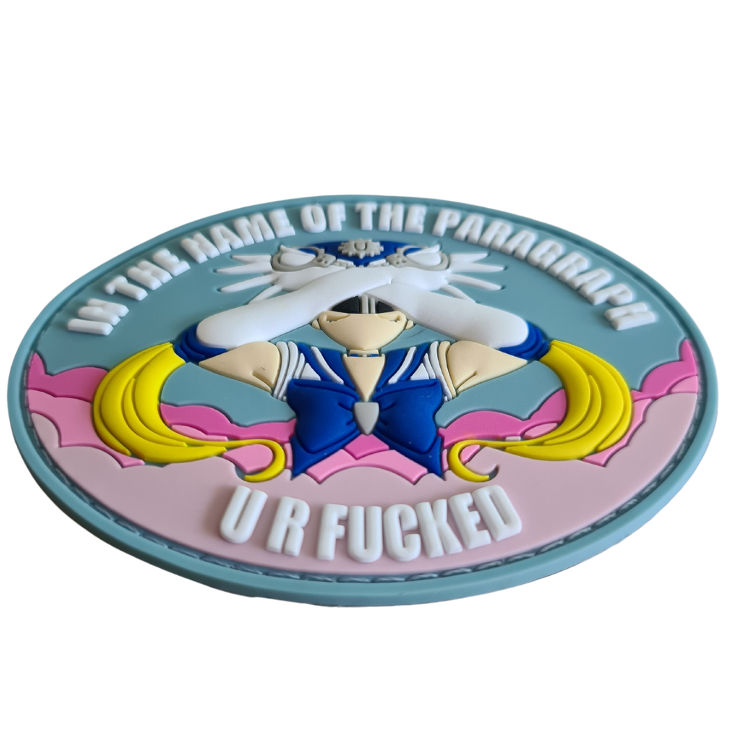 Sailor Moon Polizei Rubber Patch