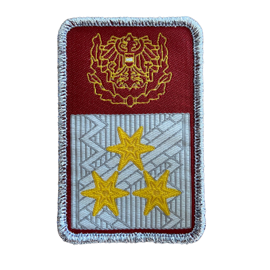 Polizei Österreich Dienstgrad Textil Patches