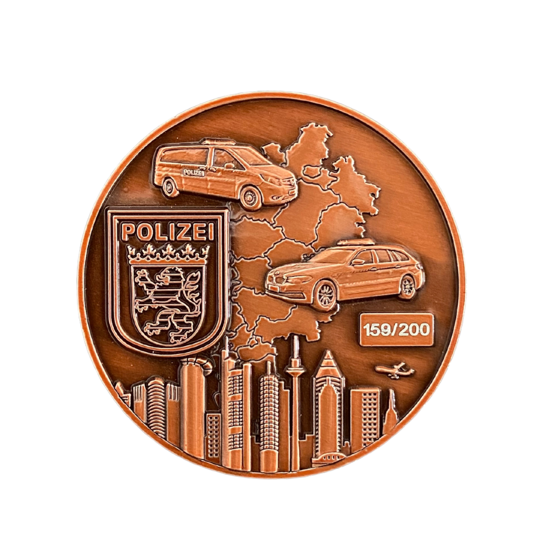 Polizei Hessen limitierter Sammlercoin #8