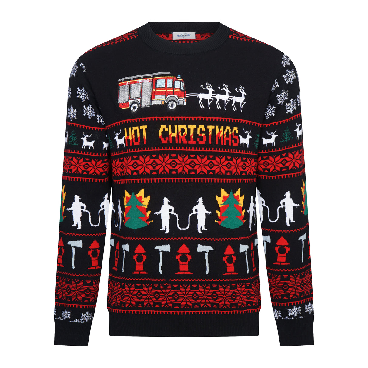 Feuerwehr Xmas Sweater Unisex