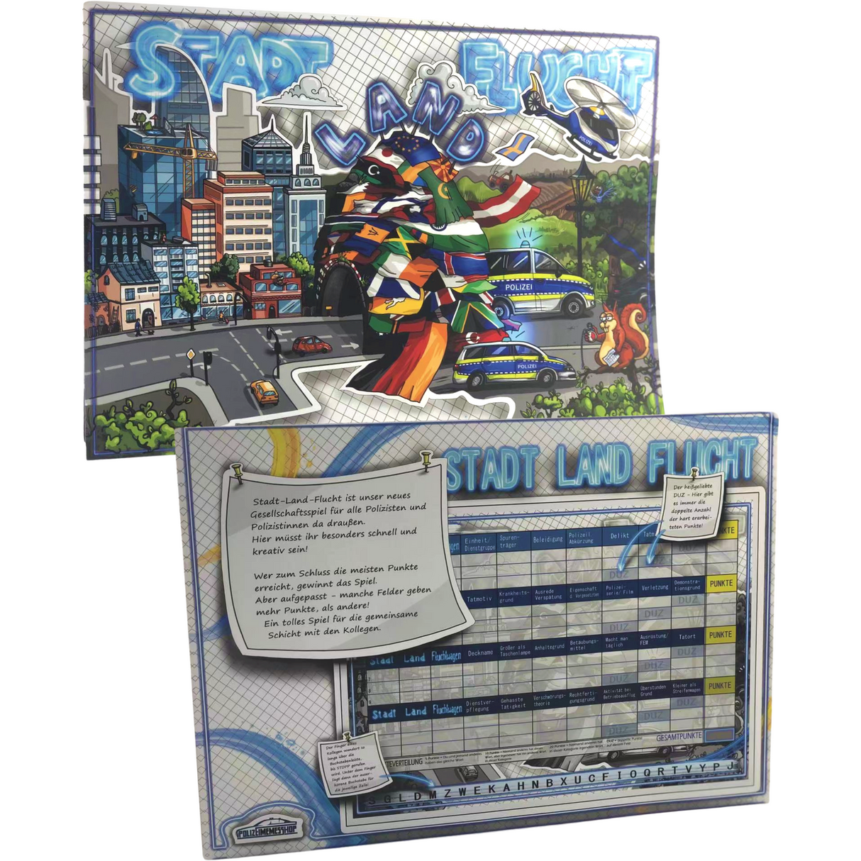 Stadt Land Flucht Gesellschaftsspiel