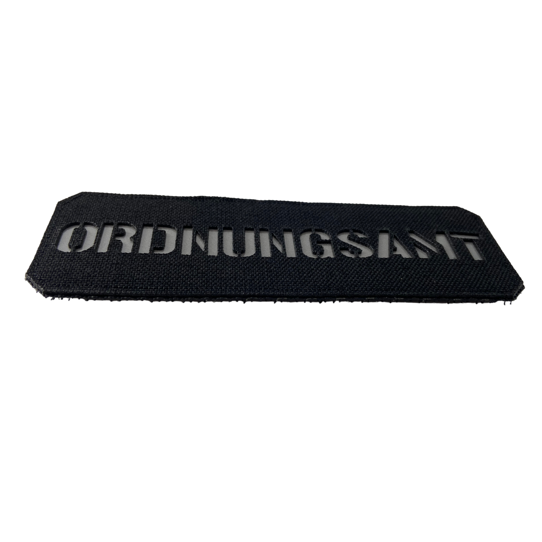 Ordnungsamt Lasercut Patch Reflective