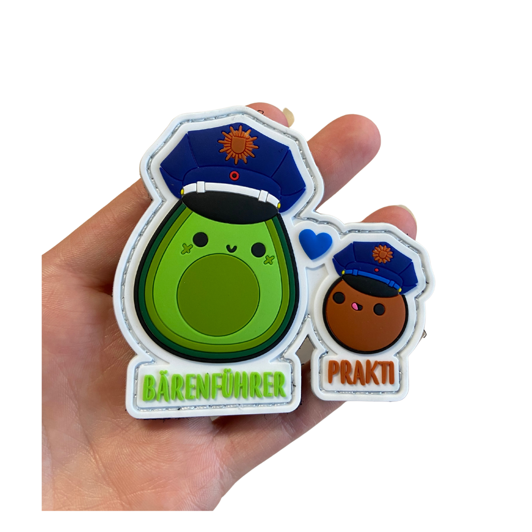 Avocado Bärenführer & Prakti Rubber Patch