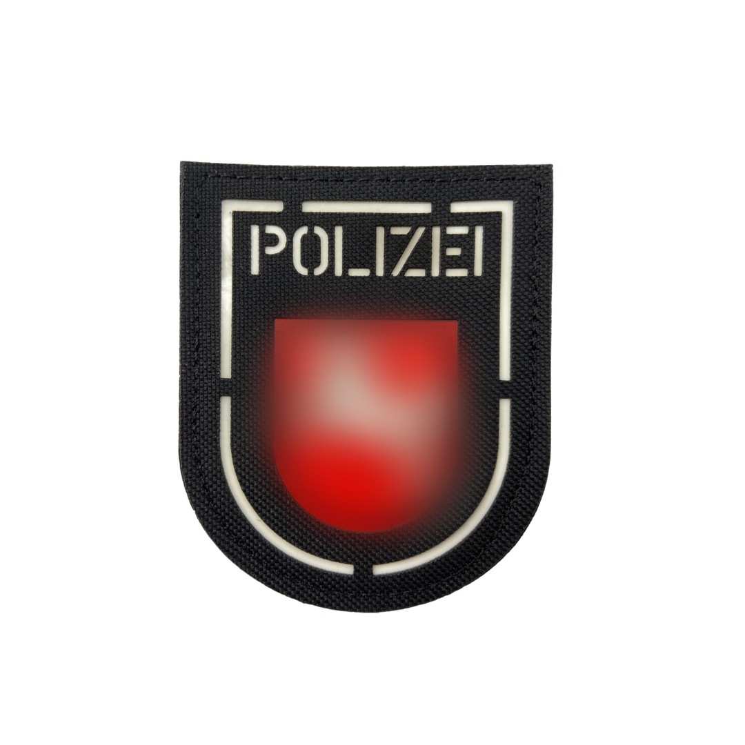 Bundesländer "Glow in the Dark" Lasercut Patches
