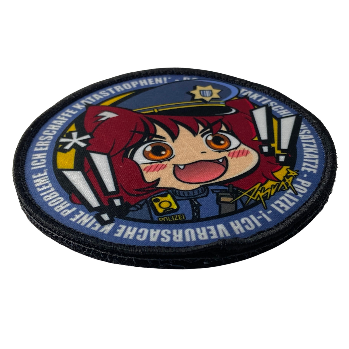 Einsatzkatze Textil Patch