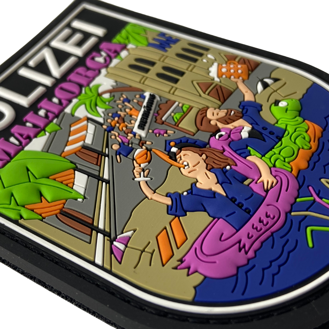 Polizei Mallorca Rubber Patch