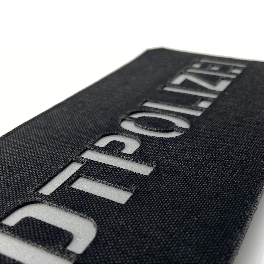 XL Stadtpolizei Lasercut Patch Reflective