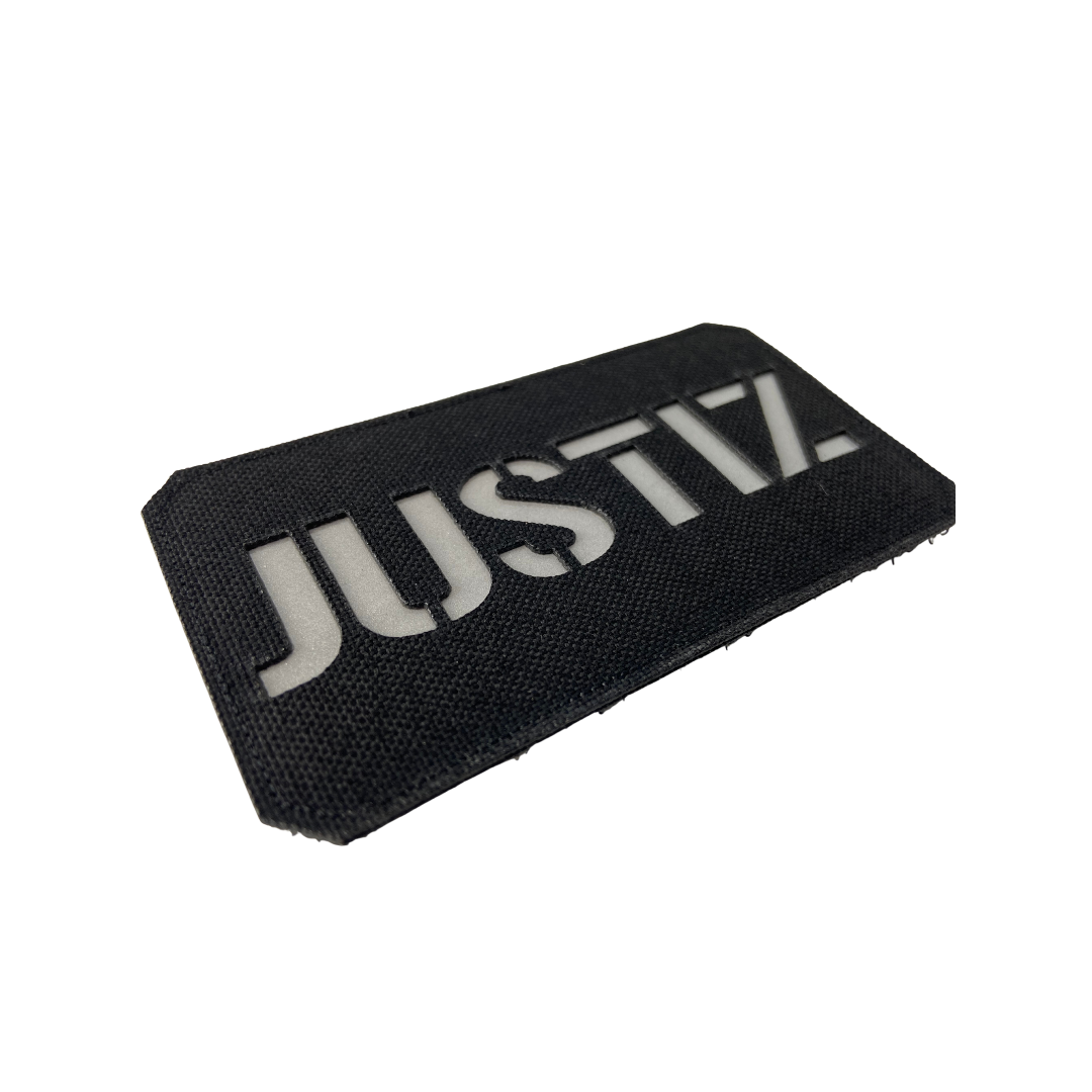 Justiz Lasercut Patch Reflective