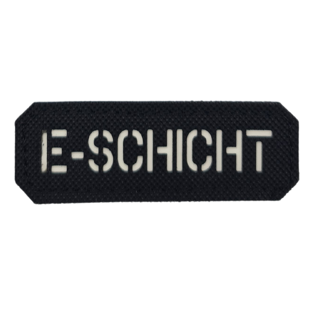 Schicht A-E Lasercut "Glow in the Dark" Textil Patches