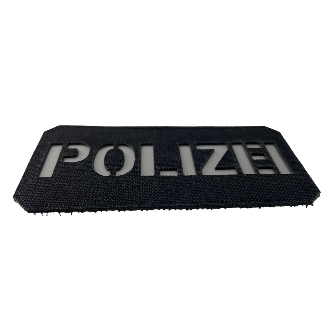 Polizei Lasercut Patch Reflective