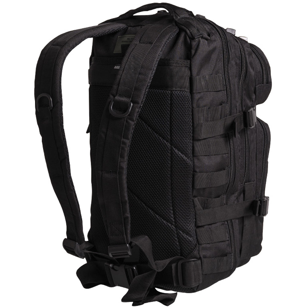 US Assault Pack Jump Rucksack Schwarz - Polizeimemesshop