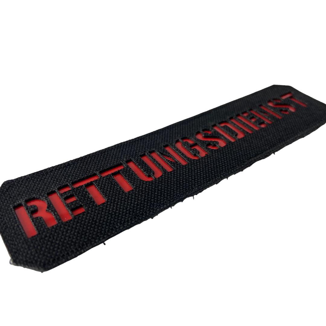 Rettungsdienst Lasercut Patch Reflective