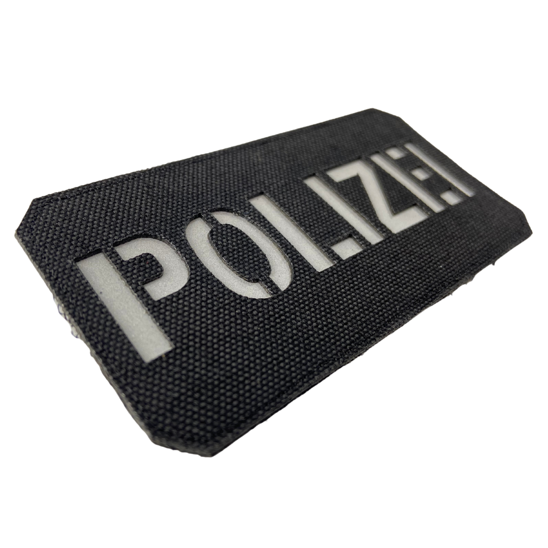 Polizei Lasercut Patch Reflective