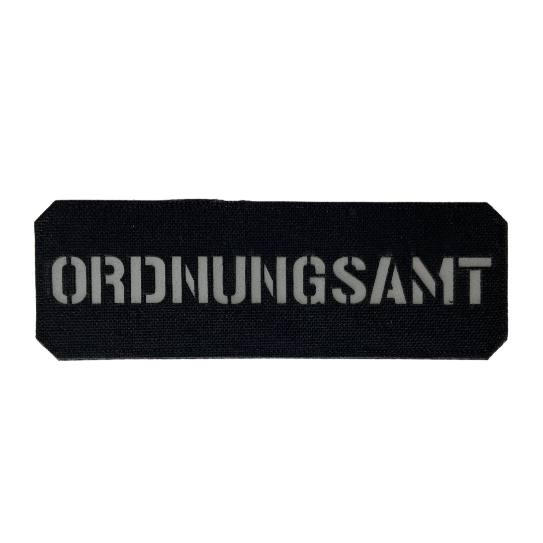 Ordnungsamt Lasercut Patch Reflective