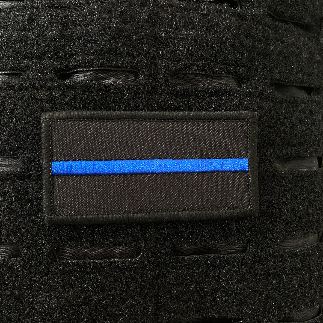 Thin Blue Line Textilpatch