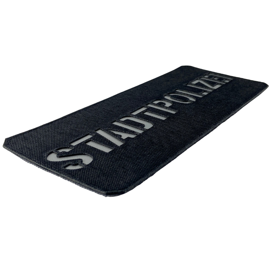 XL Stadtpolizei Lasercut Patch Reflective