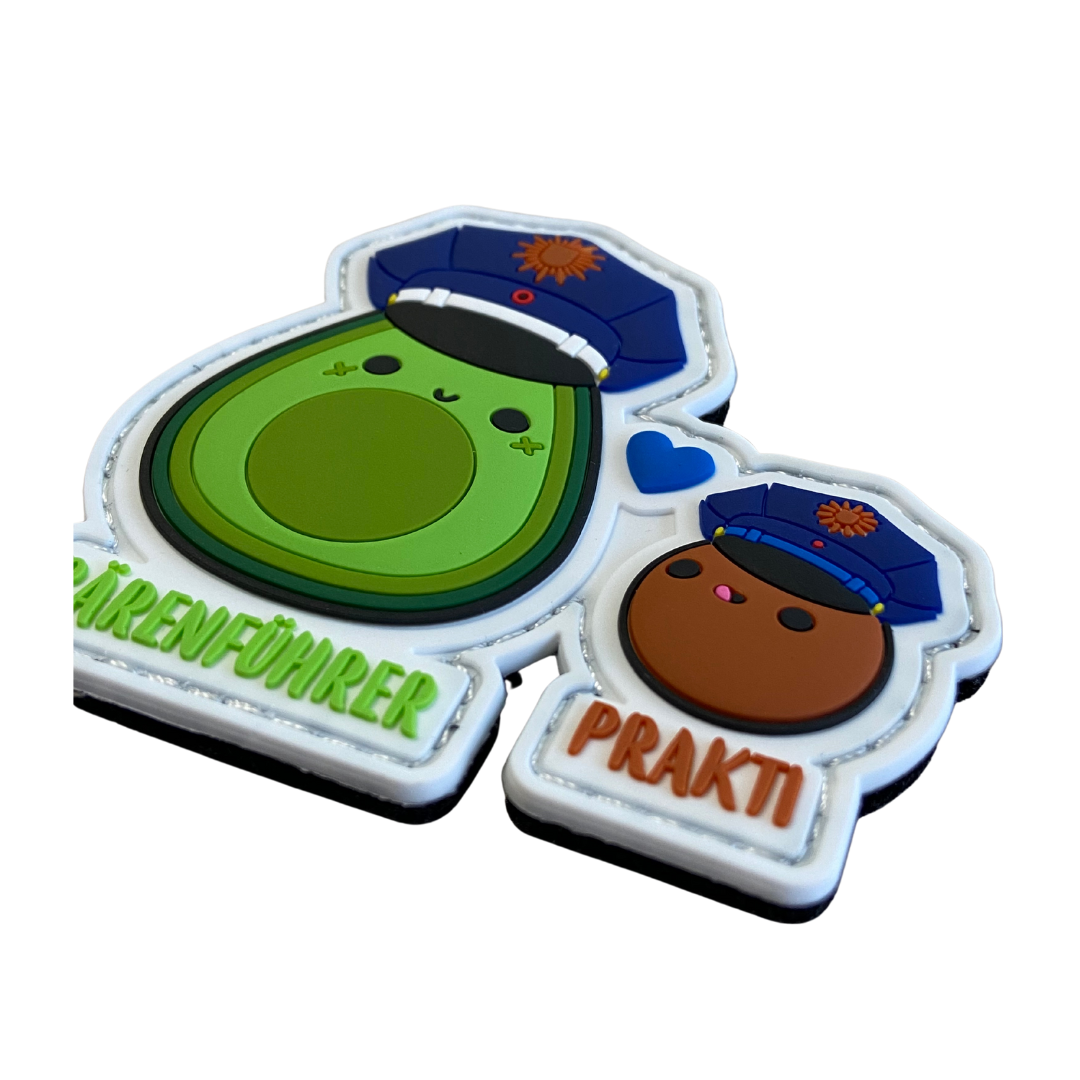 Avocado Bärenführer & Prakti Rubber Patch