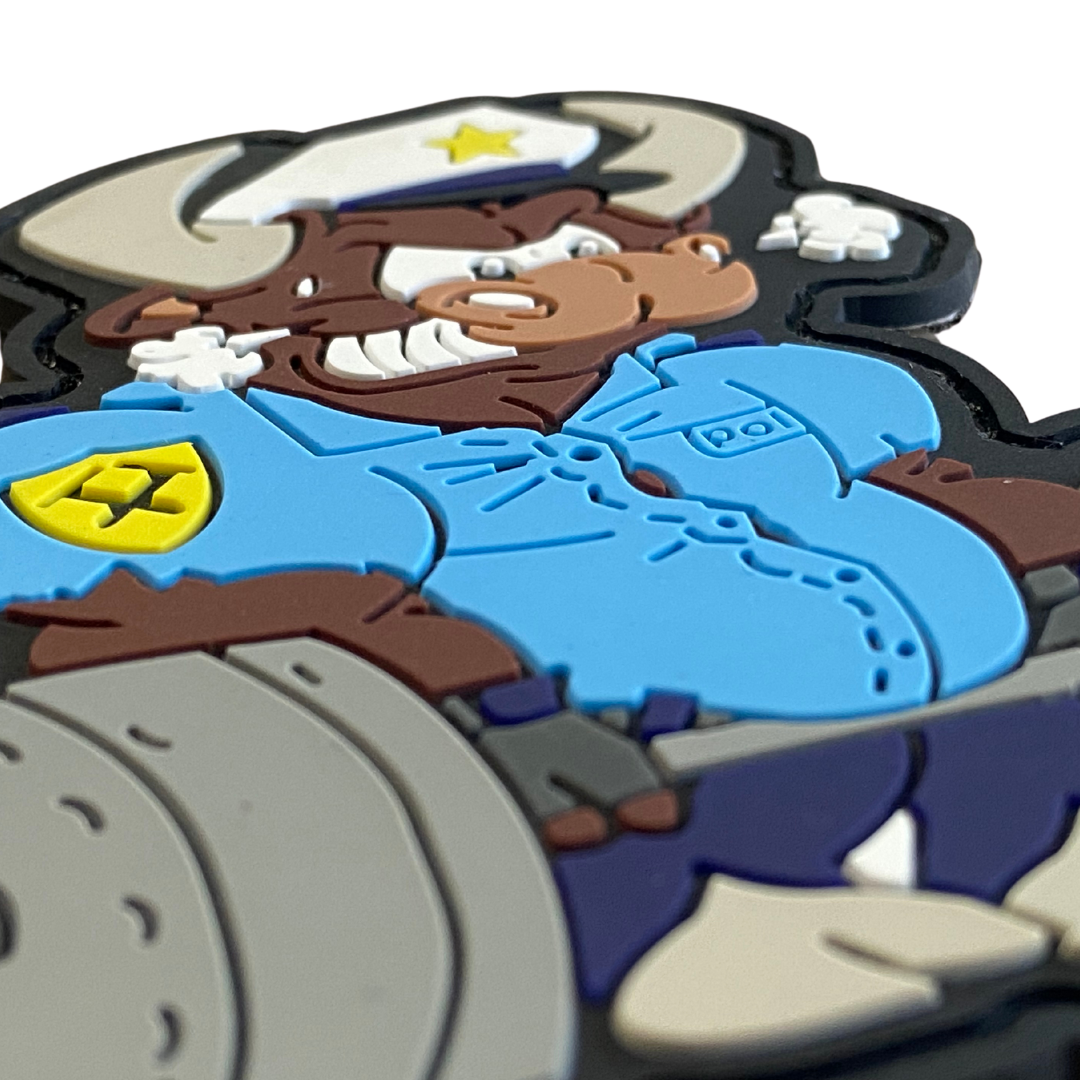 Fitness Bulle Rubber Patch