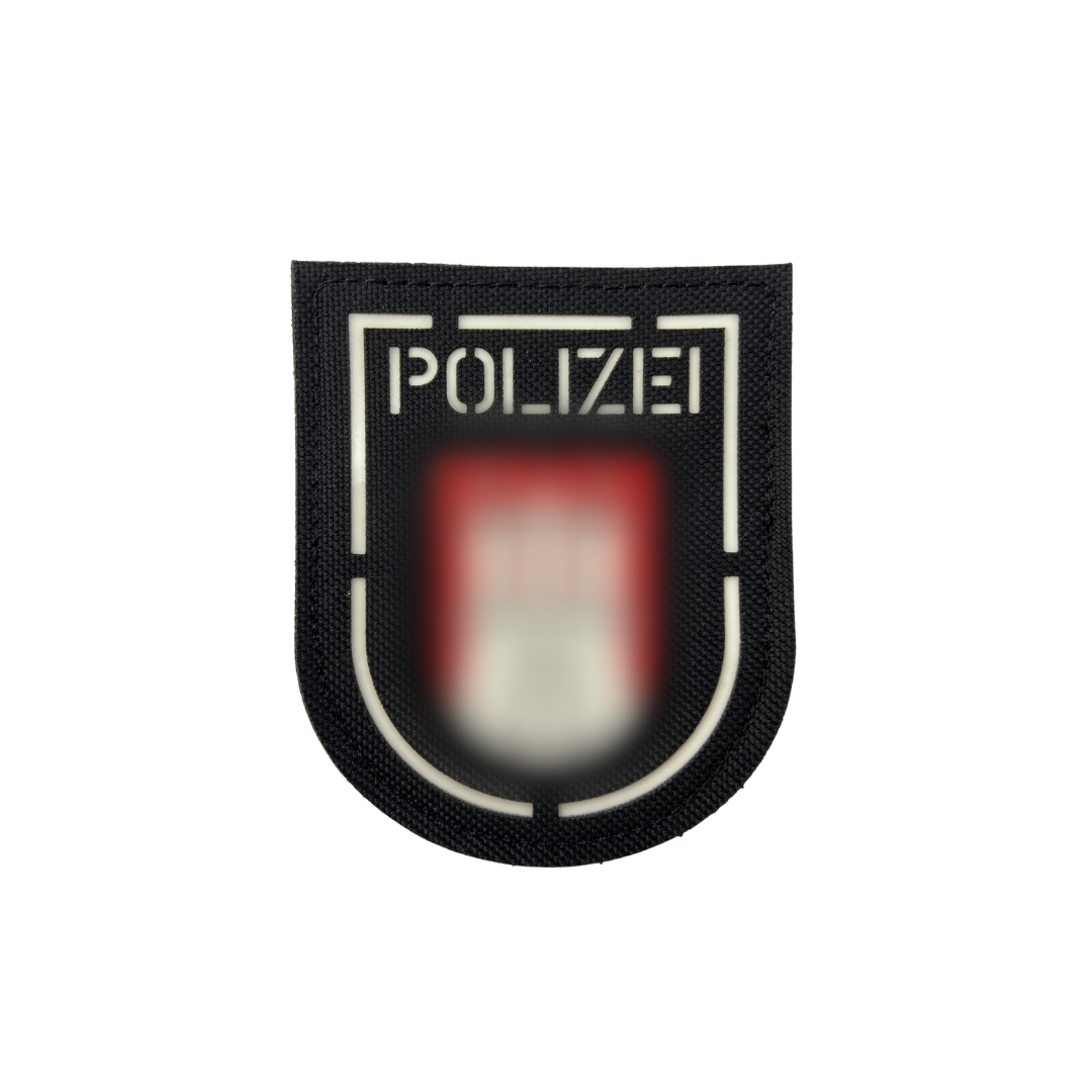 Bundesländer "Glow in the Dark" Lasercut Patches