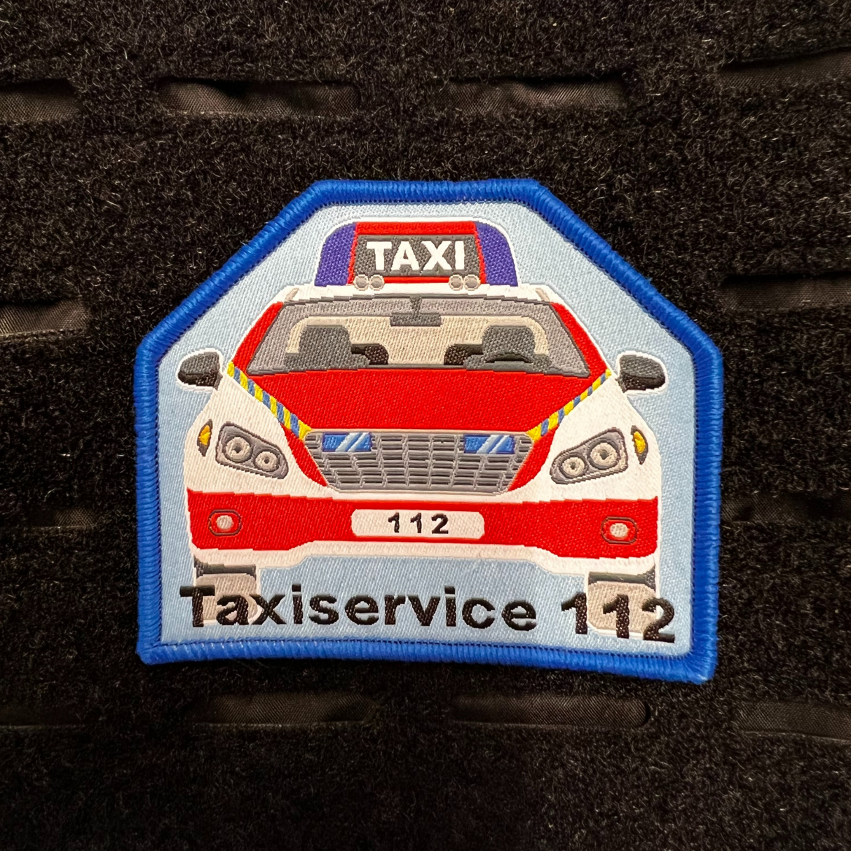 112 Taxi Textil Patch