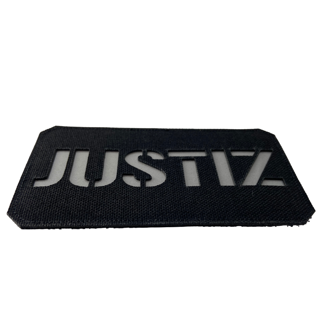 Justiz Lasercut Patch Reflective