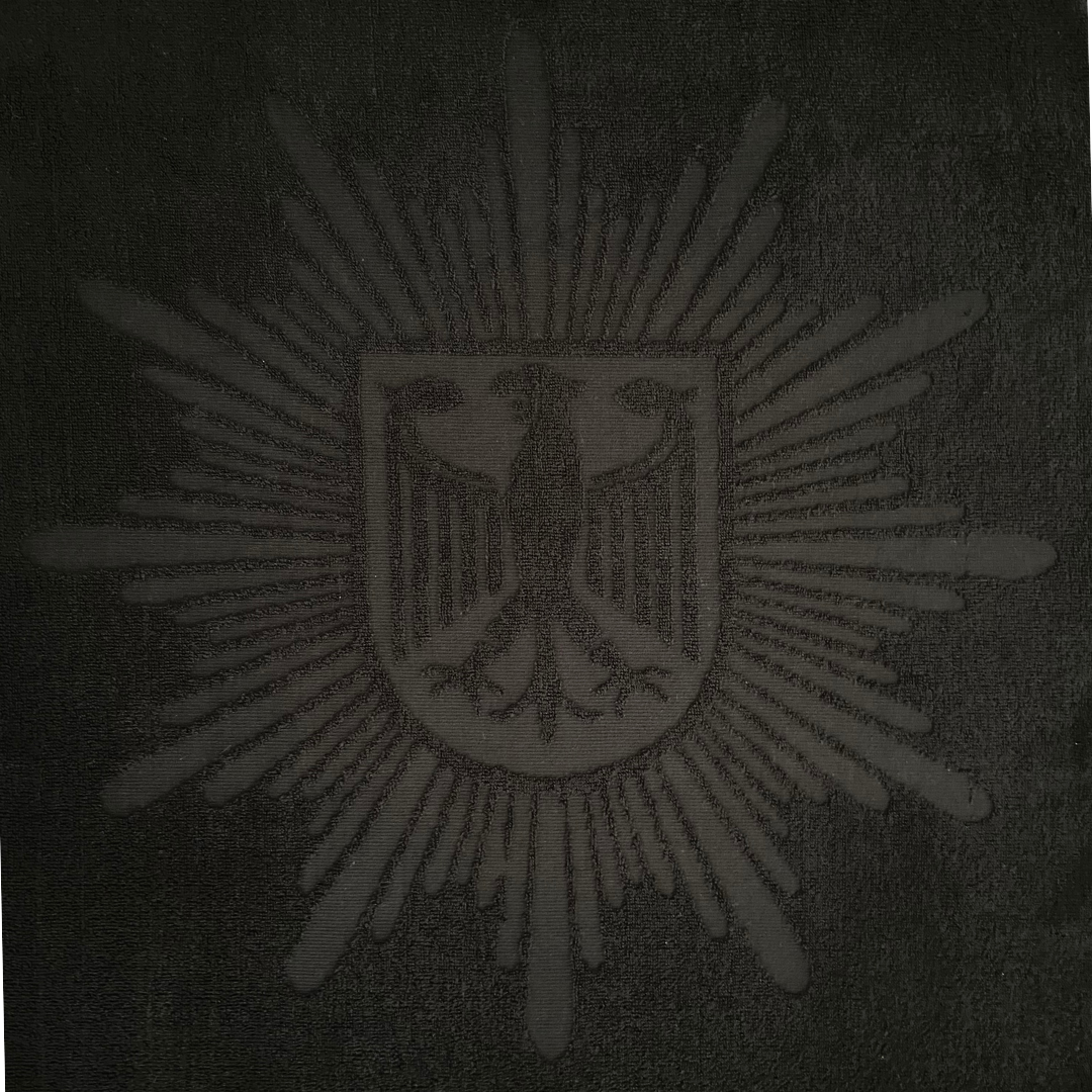 Bundespolizei Duschhandtuch Black Ops Style