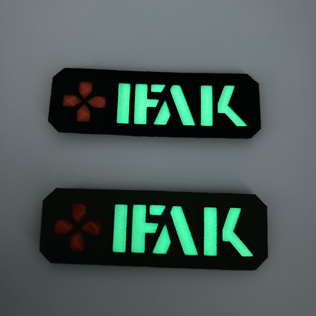 IFAK MEDIC Lasercut Patch Flour & Reflective