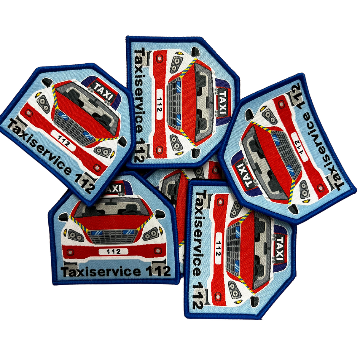 112 Taxi Textil Patch