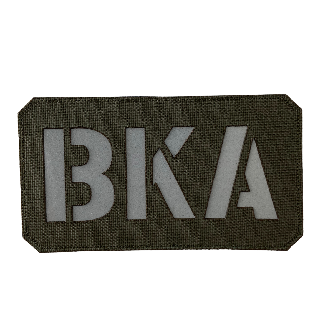 BKA Lasercut Patch Reflective