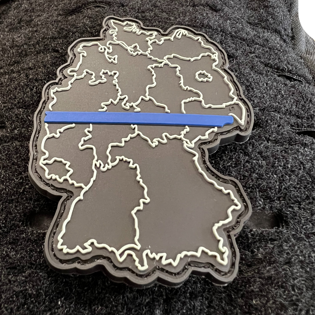 Thin Blue Line Deutschland Rubber Patch