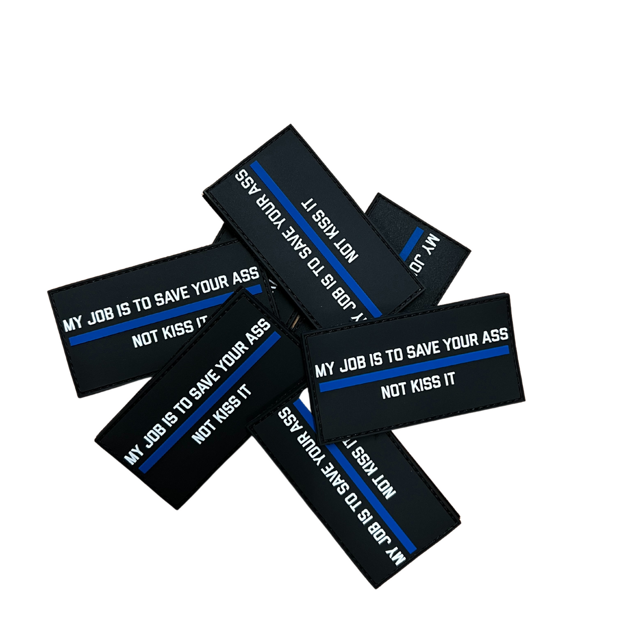 MY JOB IS TO SAVE YOUR ASS Rubberpatch