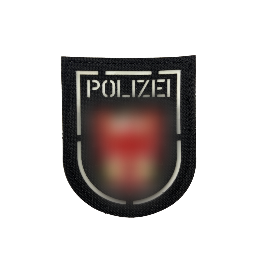 Bundesländer "Glow in the Dark" Lasercut Patches