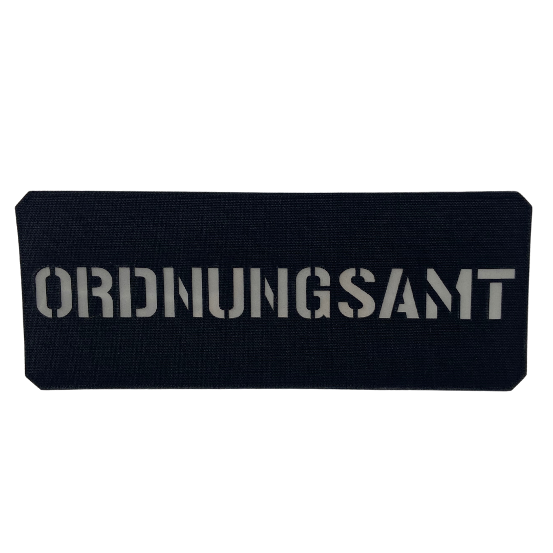 XL Ordnungsamt Lasercut Patch Reflective