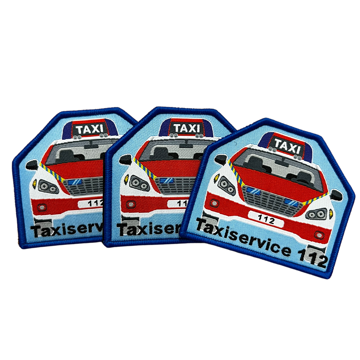 112 Taxi Textil Patch
