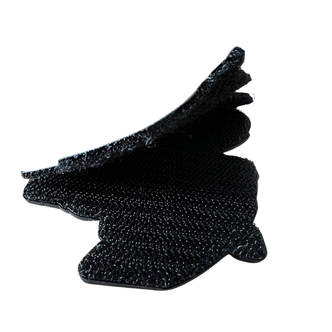 Polizei Motorrad XL Rubber Patch