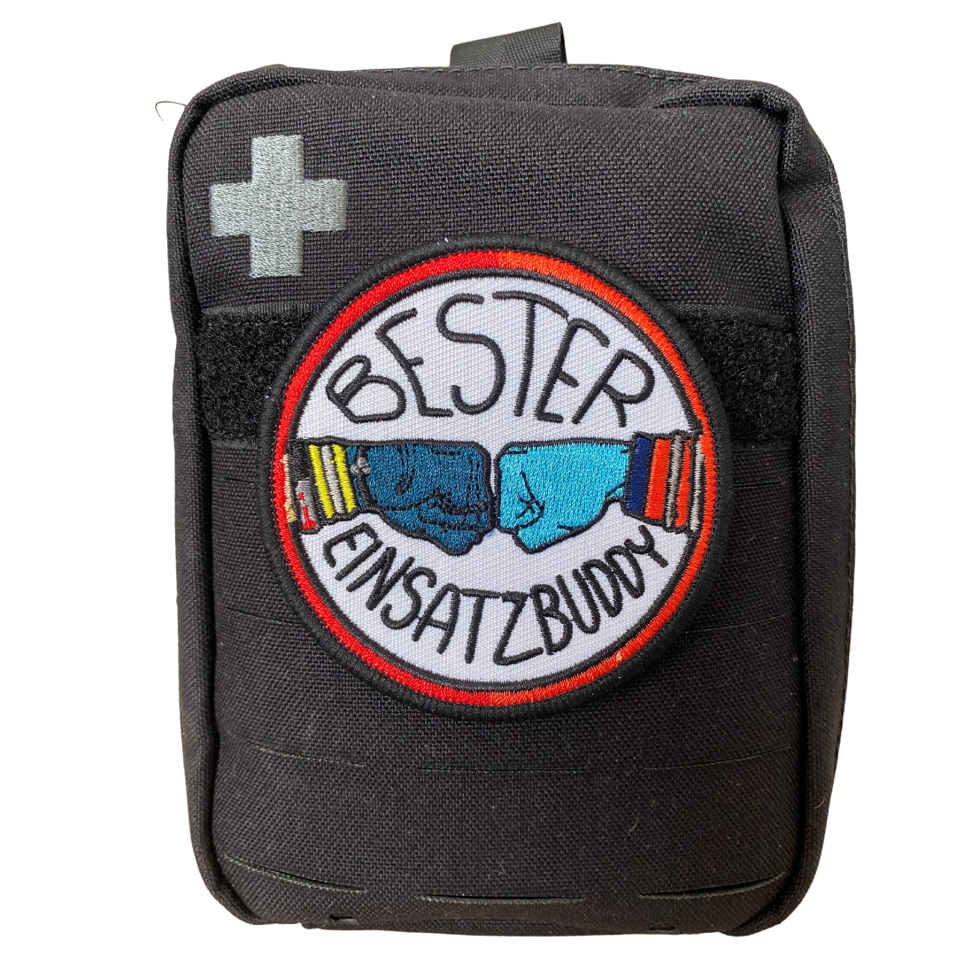 Feuerwehr/Rettung Bester Einsatzbuddy Textil Patch