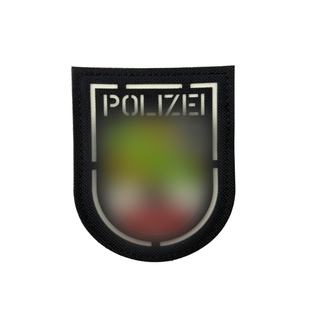 Bundesländer "Glow in the Dark" Lasercut Patches