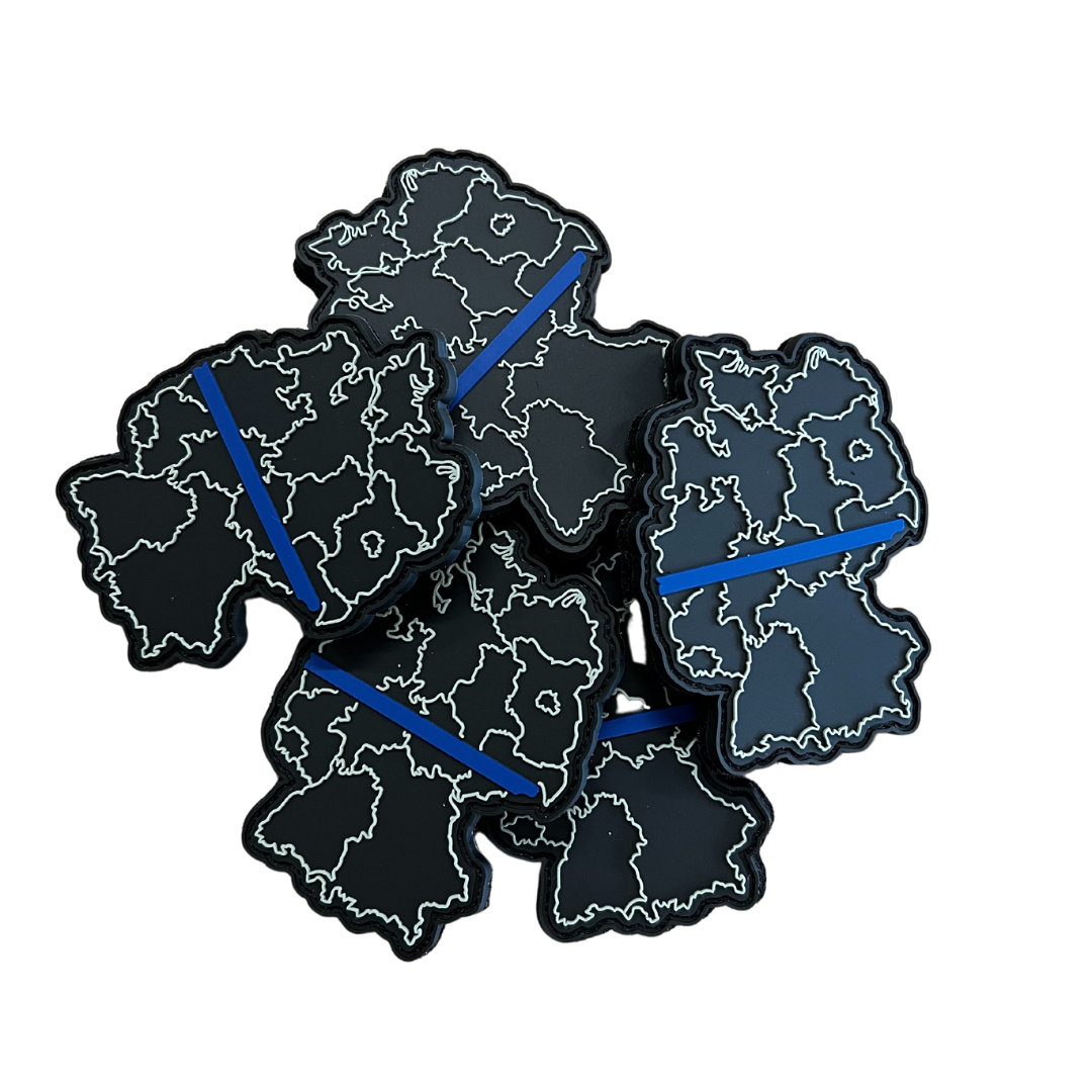 Thin Blue Line Deutschland Rubber Patch