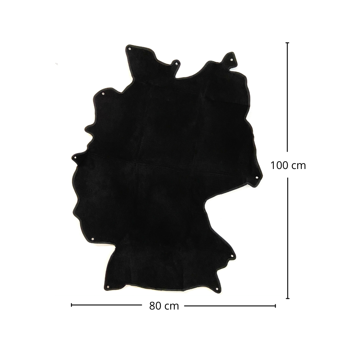 Deutschland Patch-Klettmatte