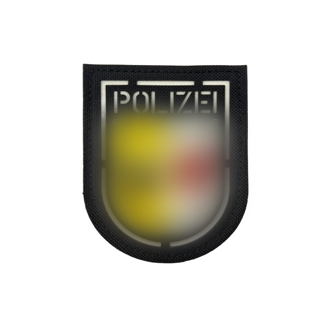 Bundesländer "Glow in the Dark" Lasercut Patches