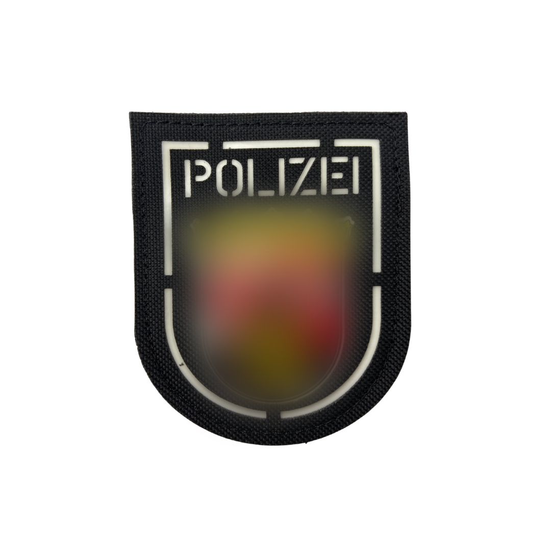 Bundesländer "Glow in the Dark" Lasercut Patches
