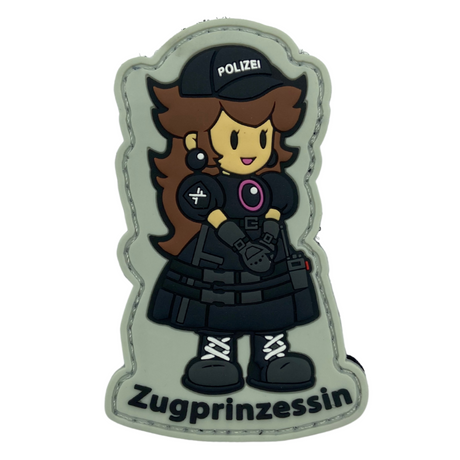 BePo Zugprinzessin Rubber Patch