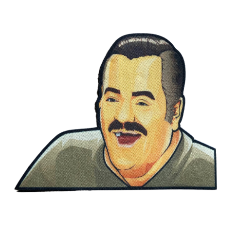 Spanish Meme Guy Textil Patch
