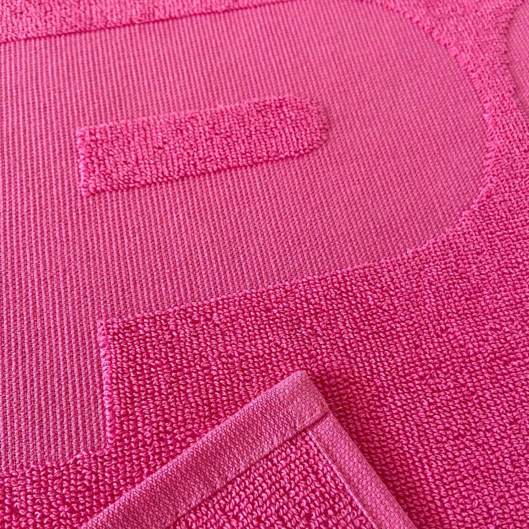 Polizei Duschhandtuch Pink