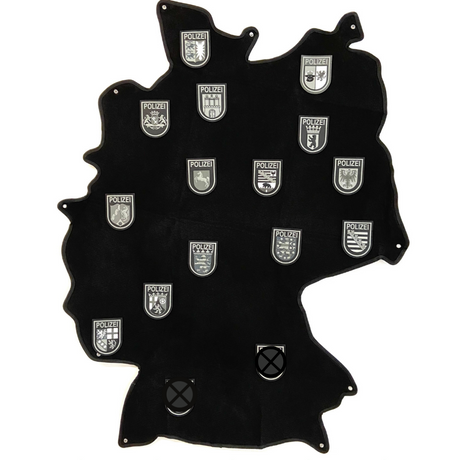 Deutschland Patch-Klettmatte
