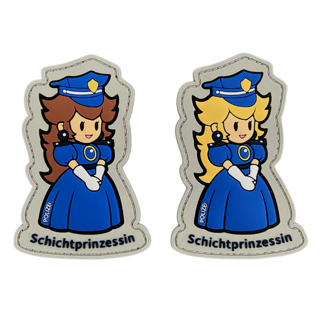 Schichtprinzessin Rubber Patch