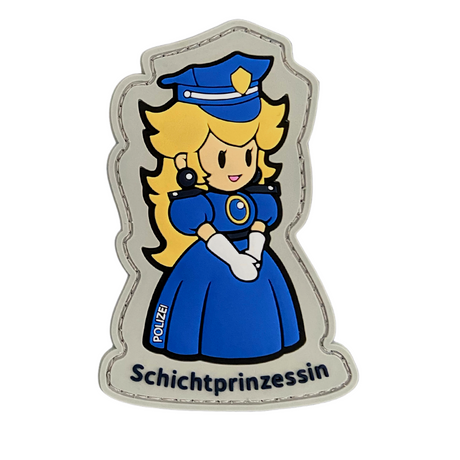 Schichtprinzessin Rubber Patch